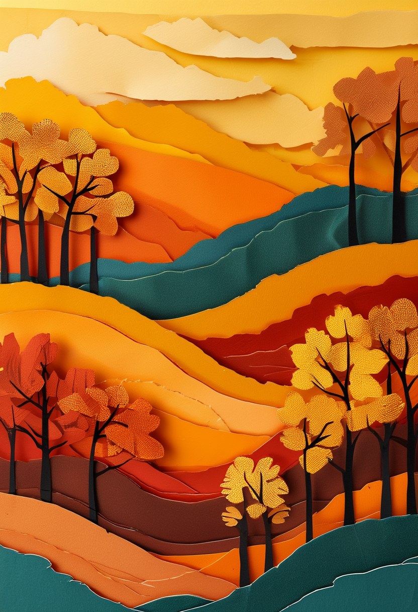 Autumn Hills Silhouette — Autumn