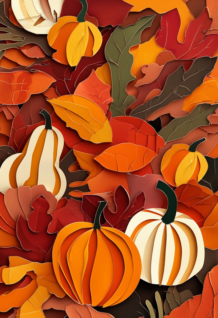 Autumn Pumpkin Harvest — Thanksgiving