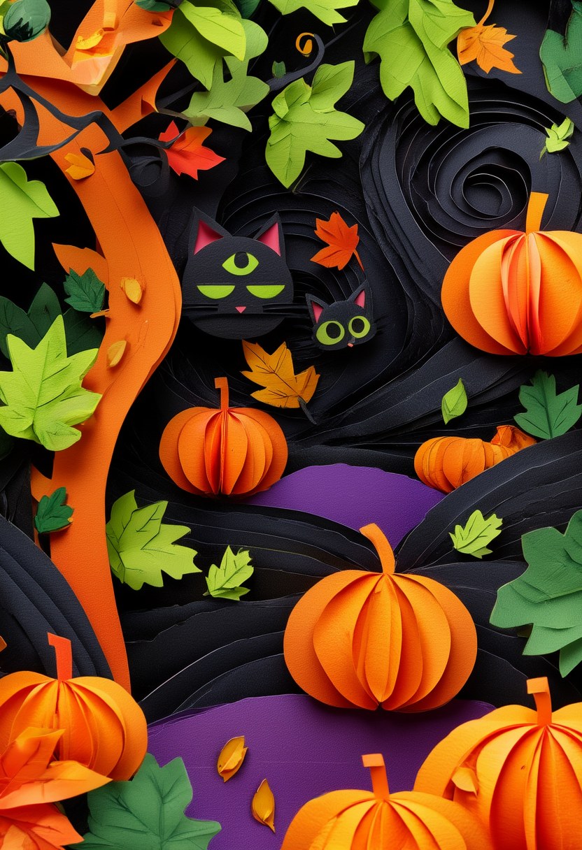 Autumn Pumpkin Patch Dreams — Halloween