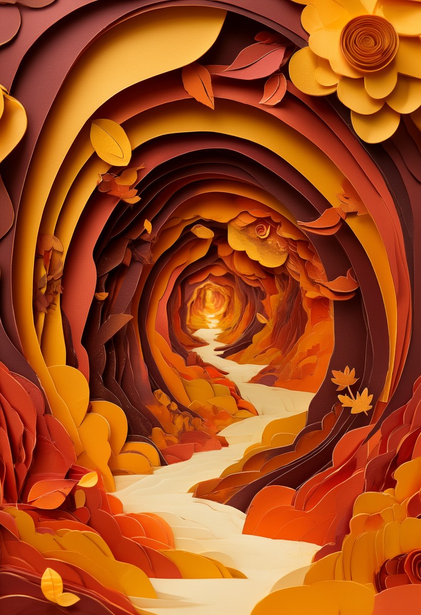 Autumnal River Passage — Autumn