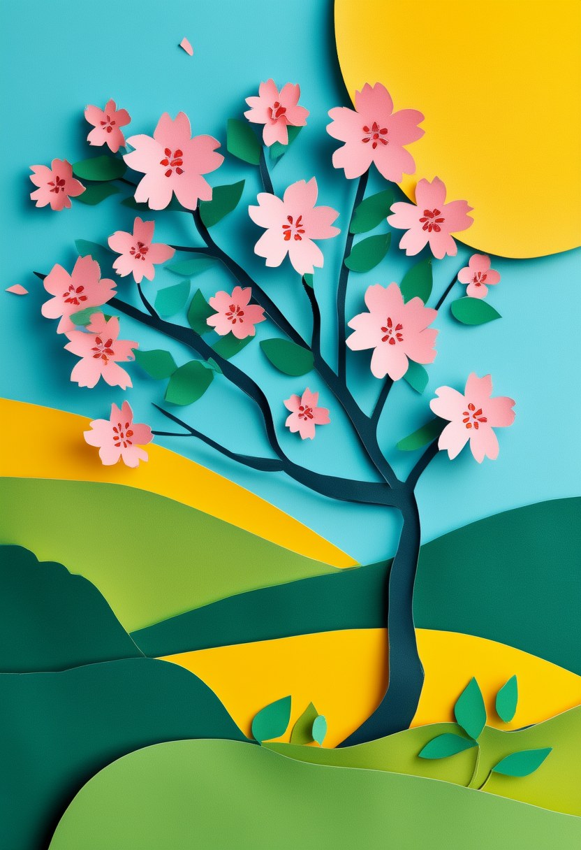 Blooming Sakura Vista — Spring