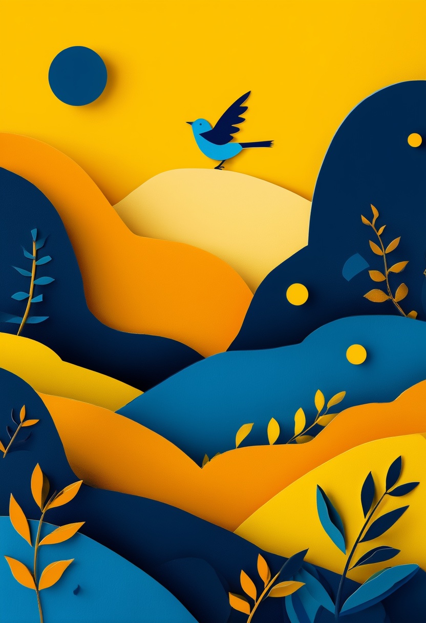 Vol audacieux d'oiseau — Graduation
