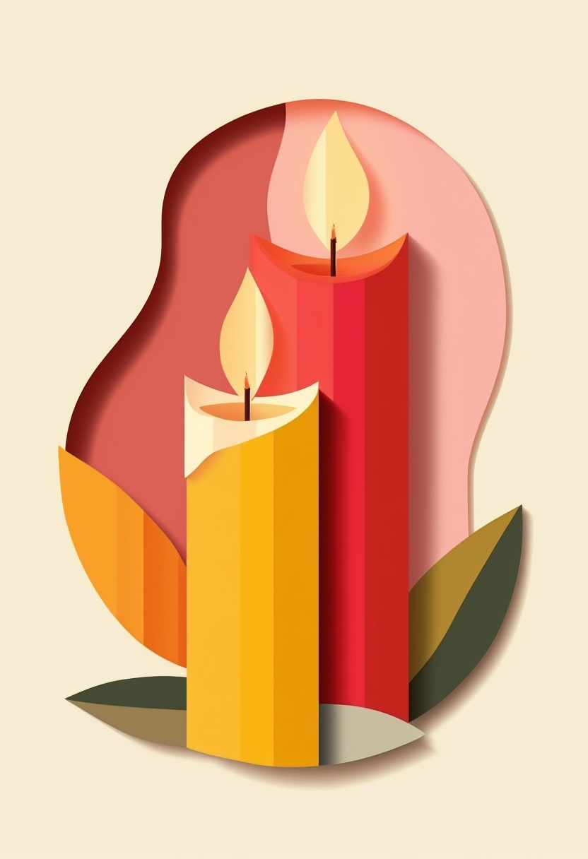 Lueur d'harmonie aux bougies — Anniversary