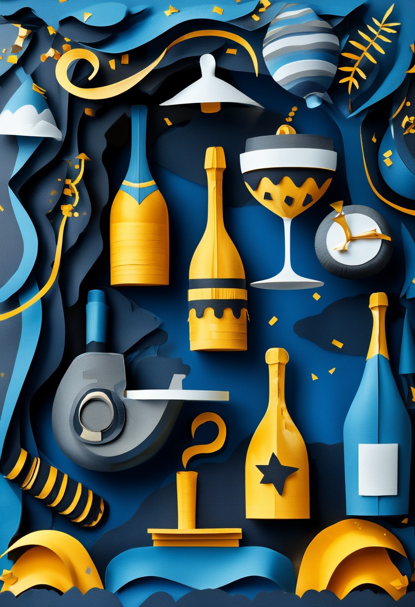 Champagne Celebration Revelry — Celebration