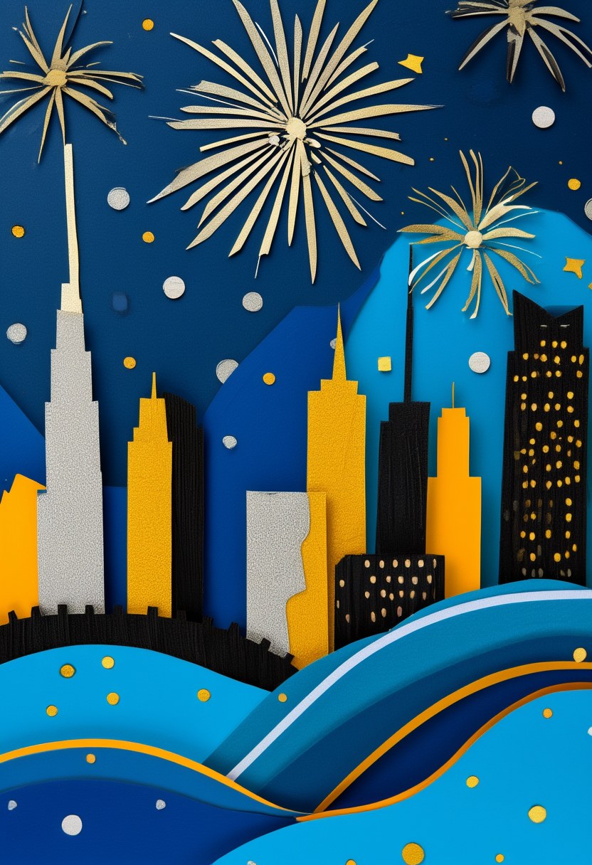 City Lights & Fireworks — Celebration