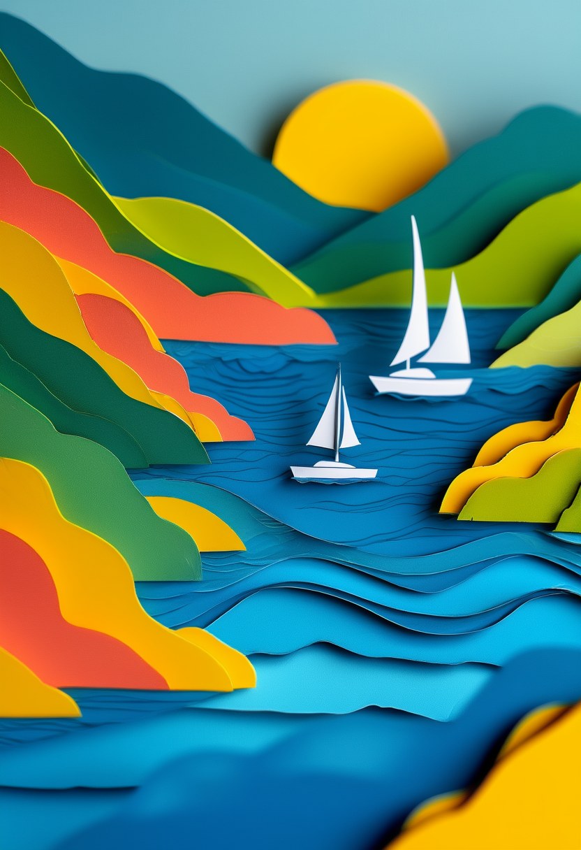 Coastal Sailing Serenity — Just Because
