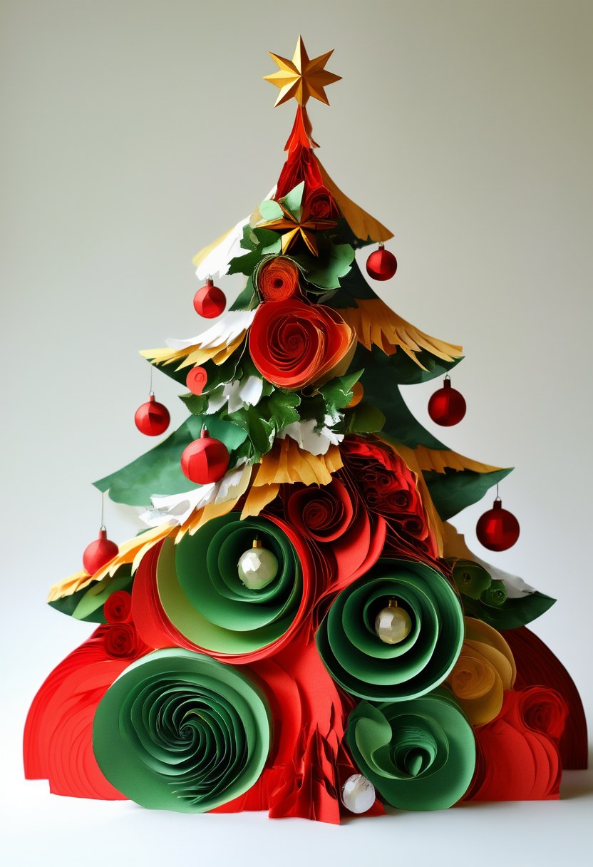 Crimson Evergreen Celebration — Christmas