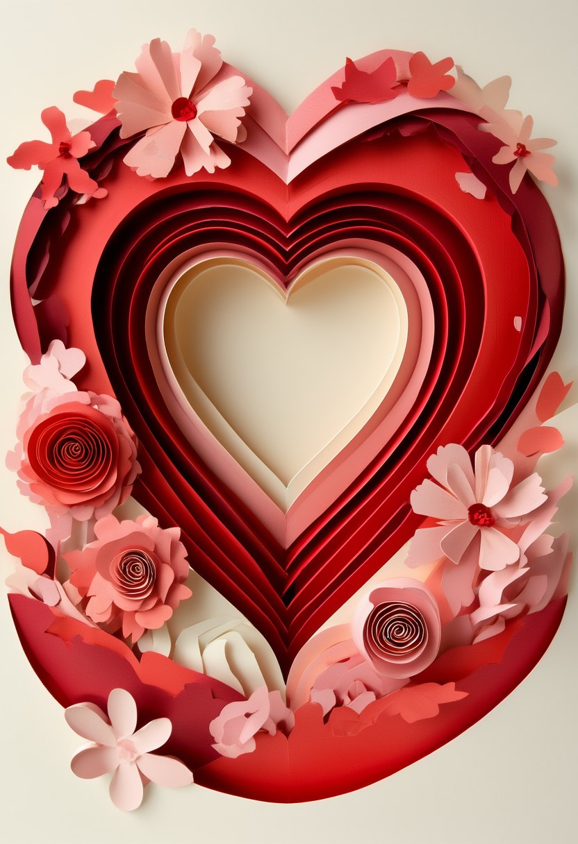 Crimson Heart Bloom — Valentine's Day