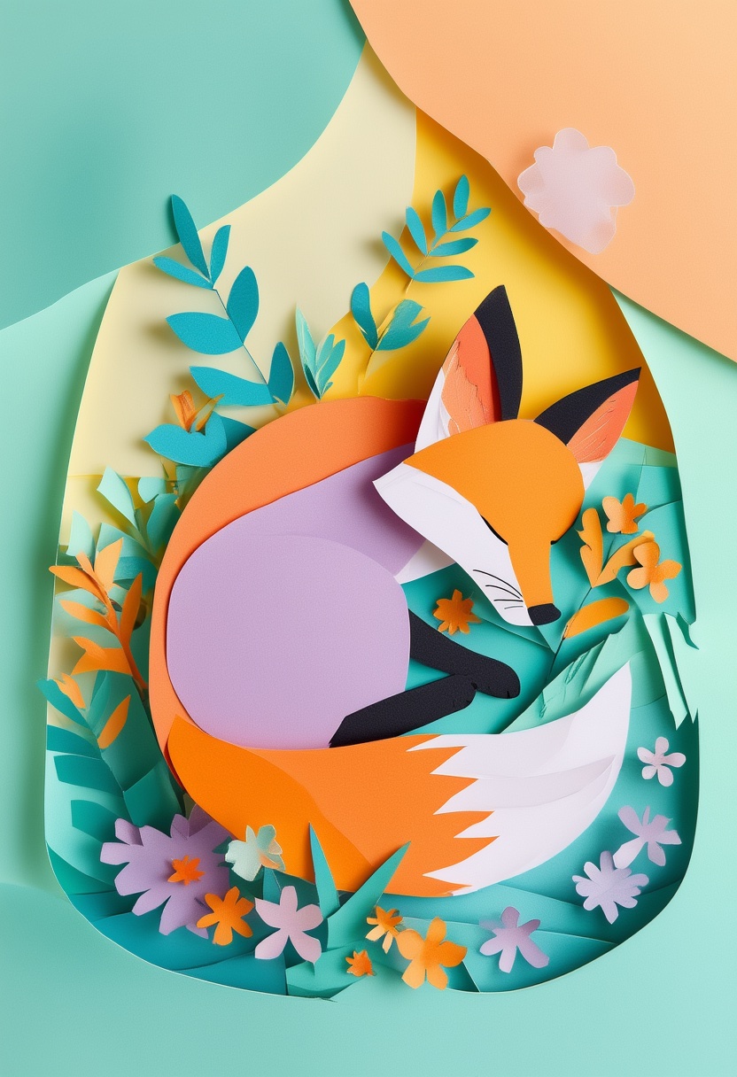 Renard au Nid Fleuri — New Baby