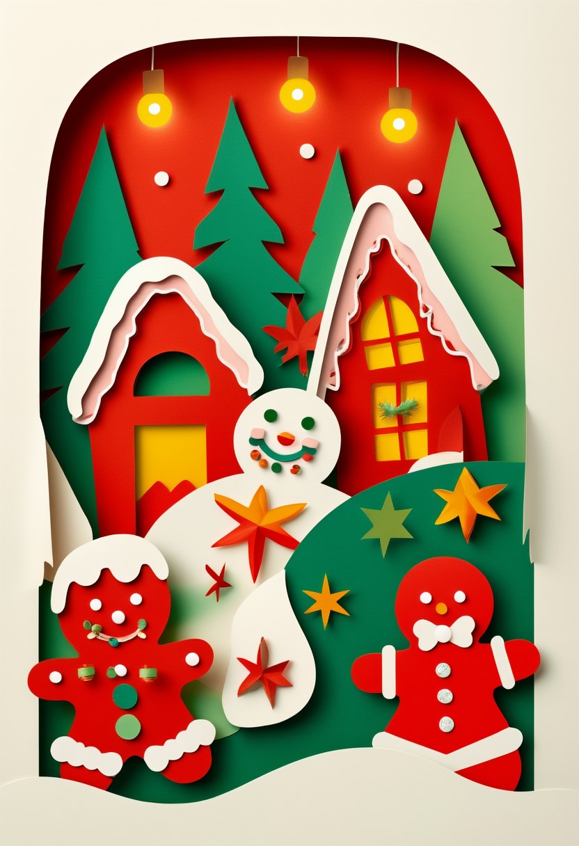 Gingerbread Winter Wonderland — Christmas