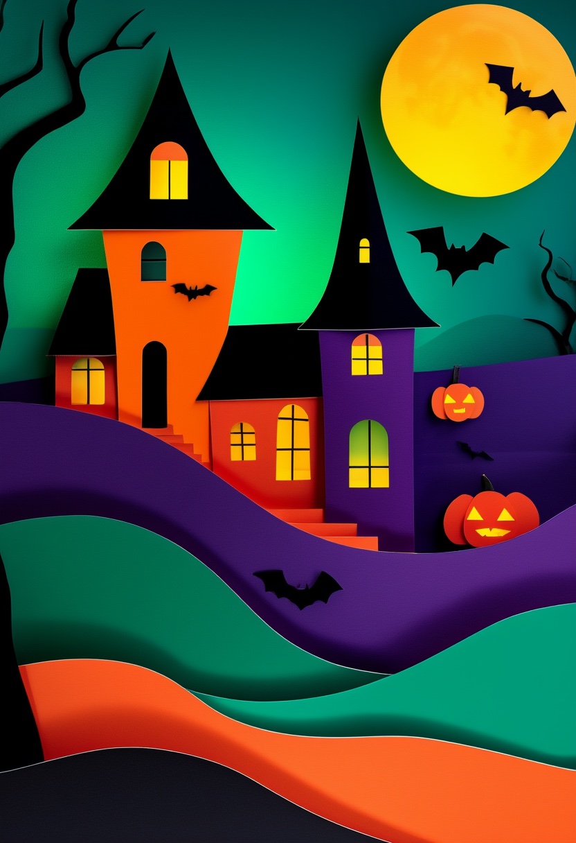 Spukhaus-Halloween — Halloween
