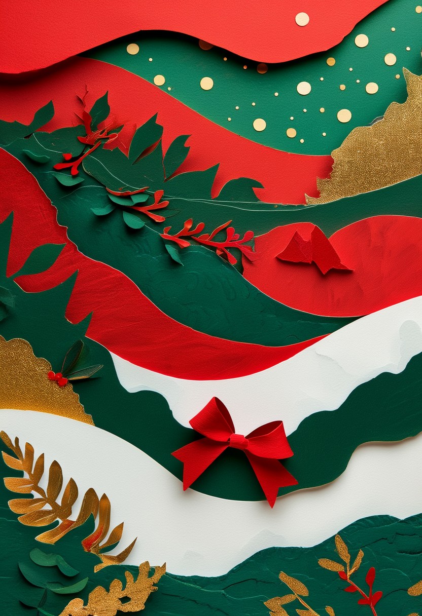 Holly Wreath Celebration — Christmas