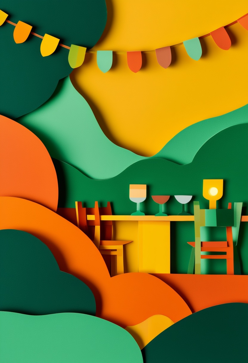 Vielschichtiges Collage-Treffen — Reunion
