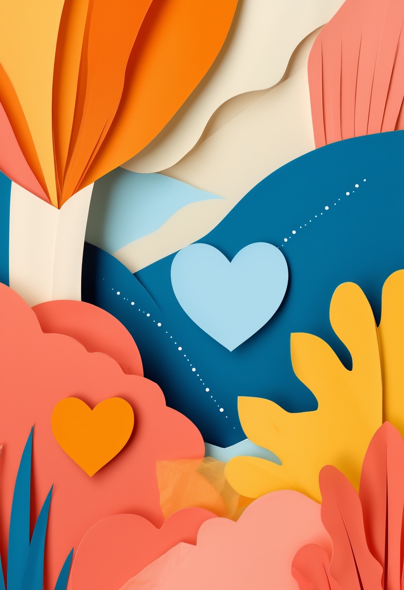 Abrazo de Jardín en Capas de Papel — Keeping in Touch