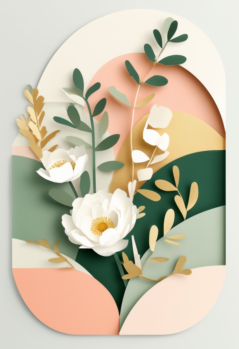 Élégance de pivoine en couches — Wedding