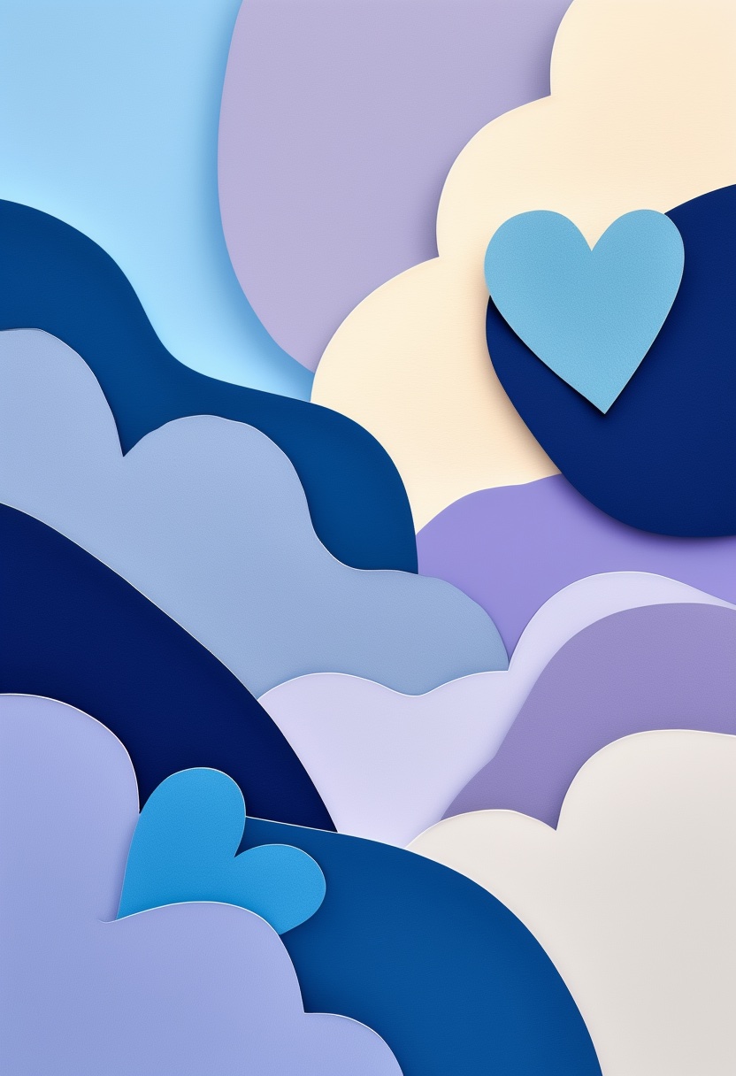 Cœurs en Ciel Superposés — Missing You