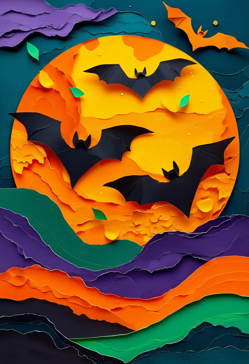 Midnight Bat Flight Fiesta — Halloween
