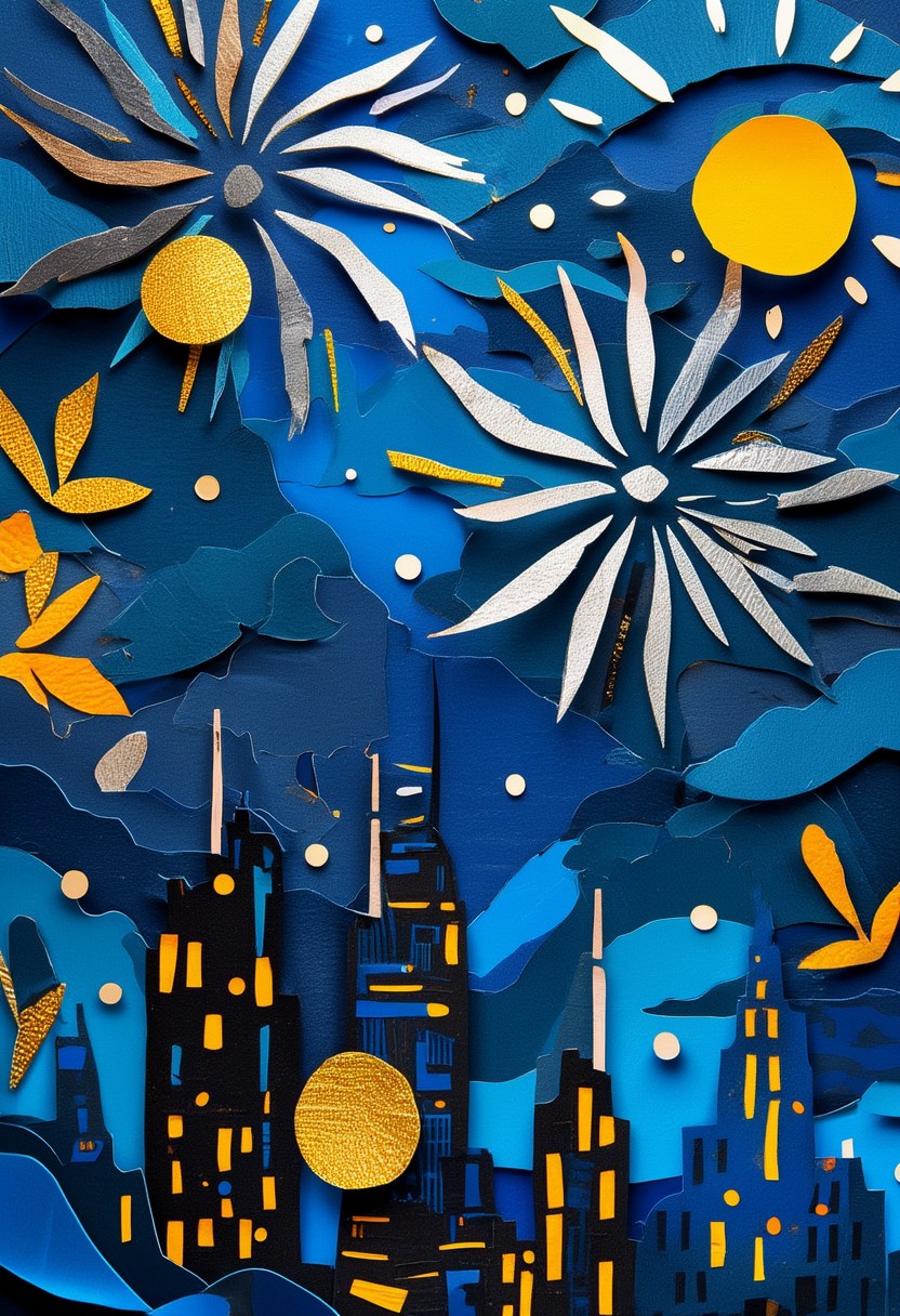 Midnight City Fireworks — Celebration