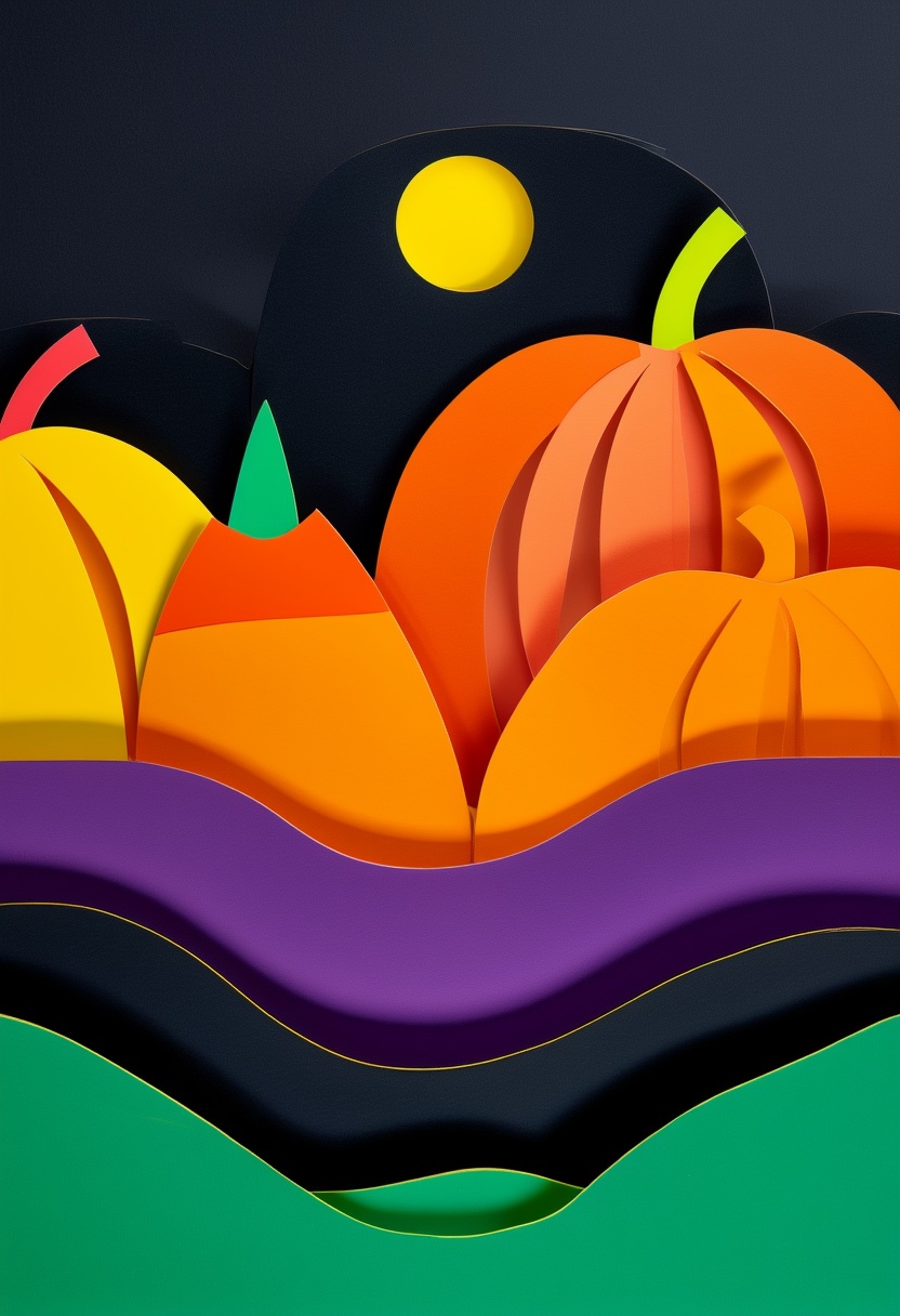 Nuit de Lune Citrouille — Halloween