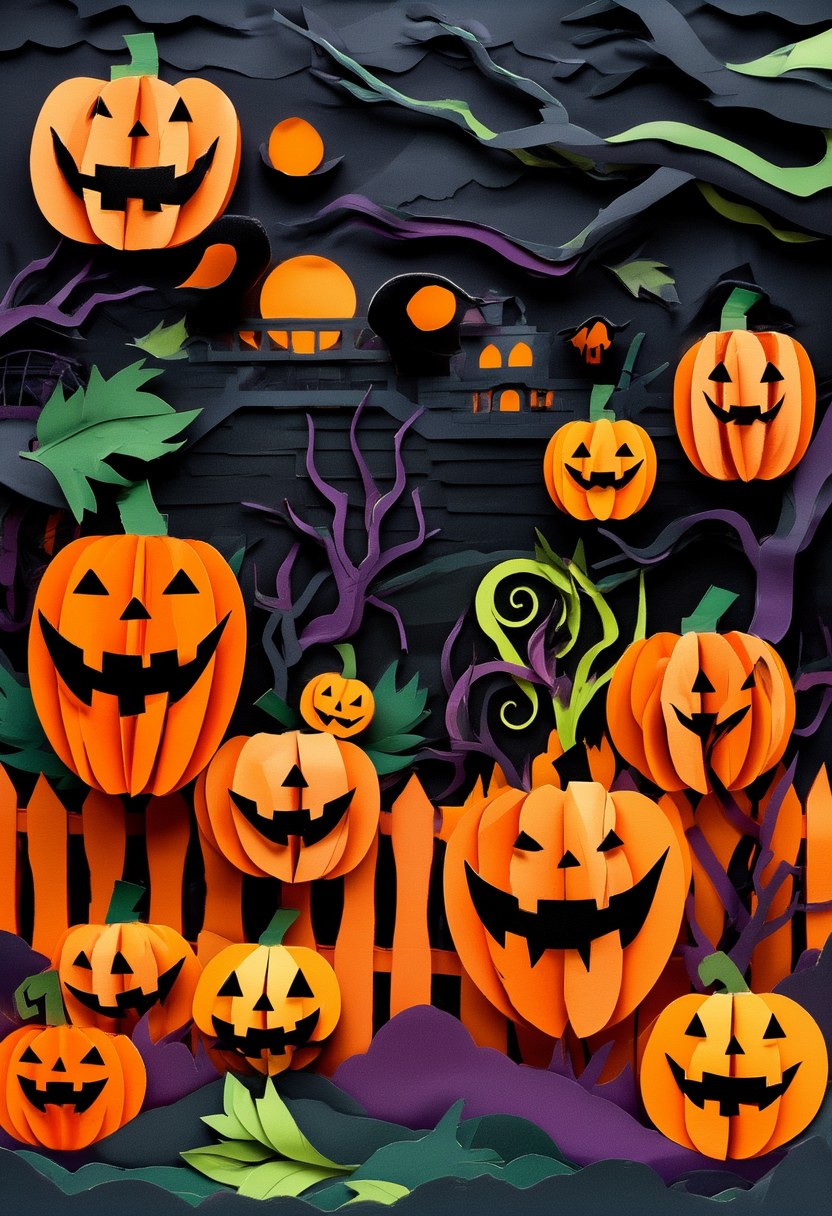 Spooky Pumpkin Patch Dreams — Halloween