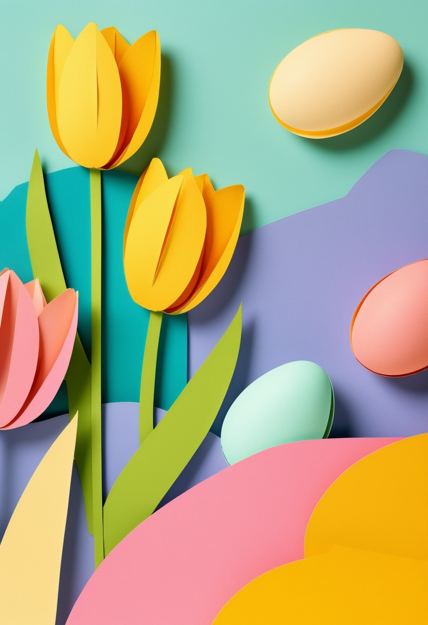 Spring Tulip Bloom — Easter