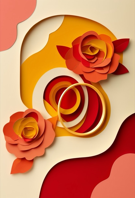 Anniversary Rose Rings Bloom