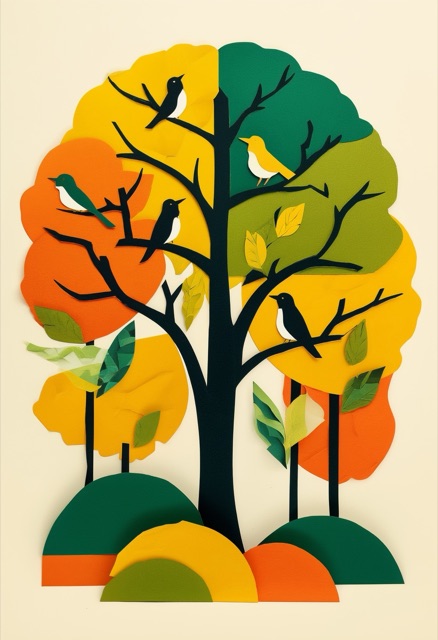 Autumn Tree Symphony