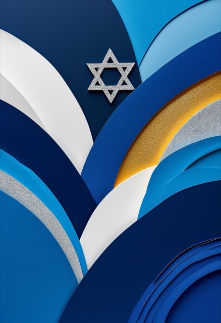 Hanukka-Stern Collagenfeier