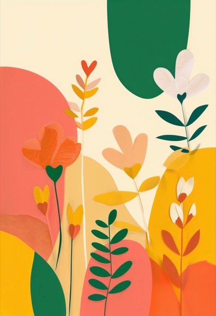 Layered Bloom Garden