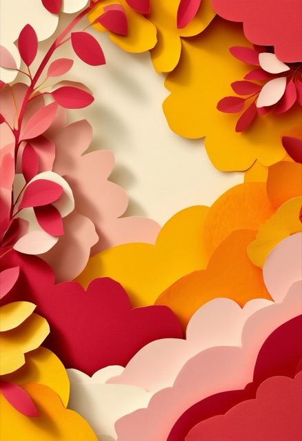 Layered Paper Bloom Garden