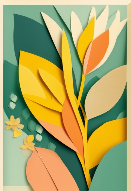 Layered Paper Bloom Garden