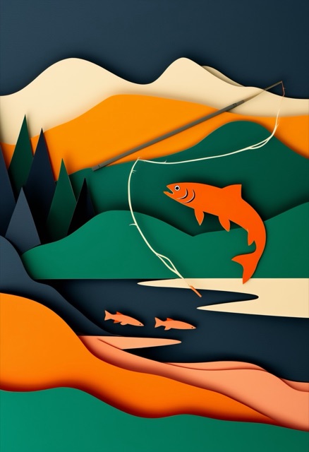 Leaping Trout Mountain Stream