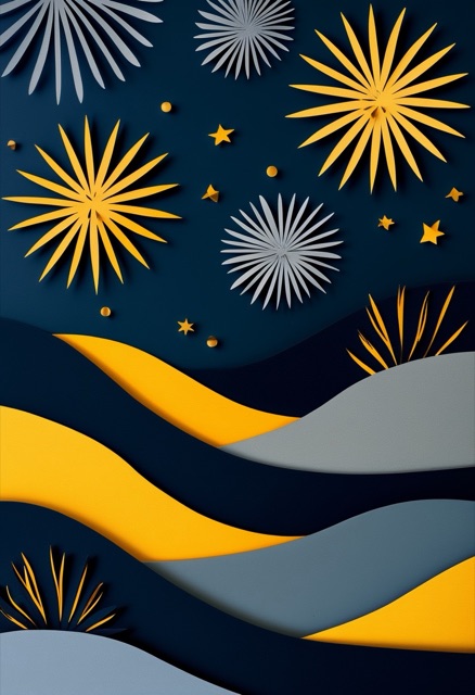 Midnight Fireworks Celebration