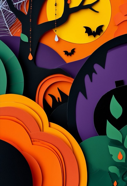 Moonlit Paper-Cut Night
