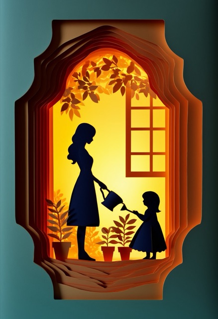 Mother Daughter Garden