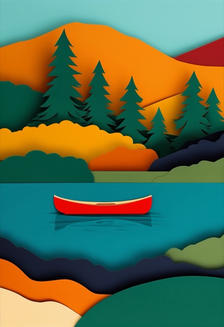 Mountain Lake Canoe Journey