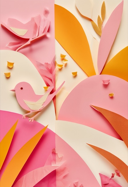 Paper Bird Garden