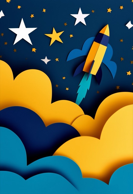 Rocket Launching Through Stars