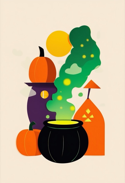 Witch's Cauldron Halloween