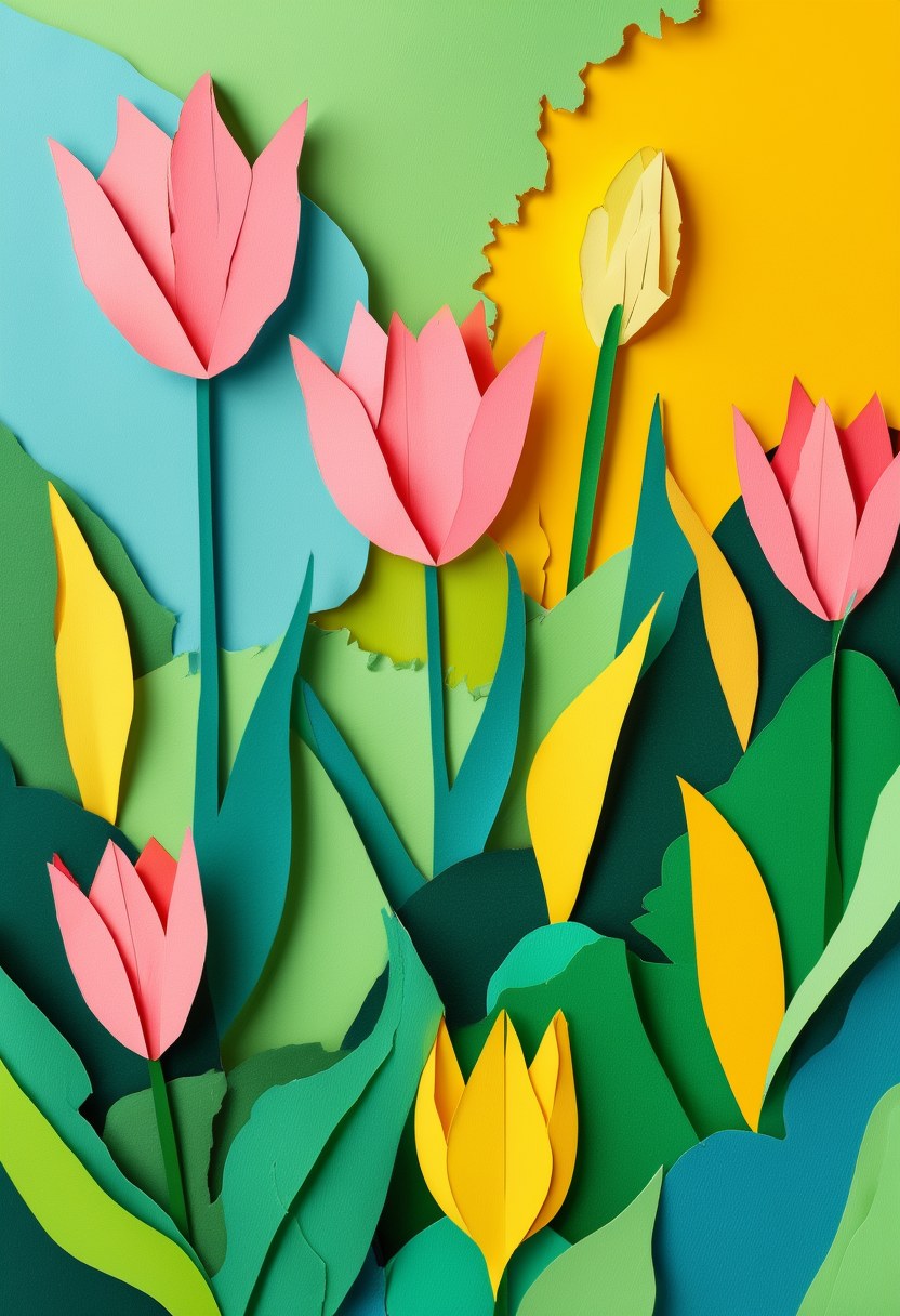 Tulip Field Delight — Spring