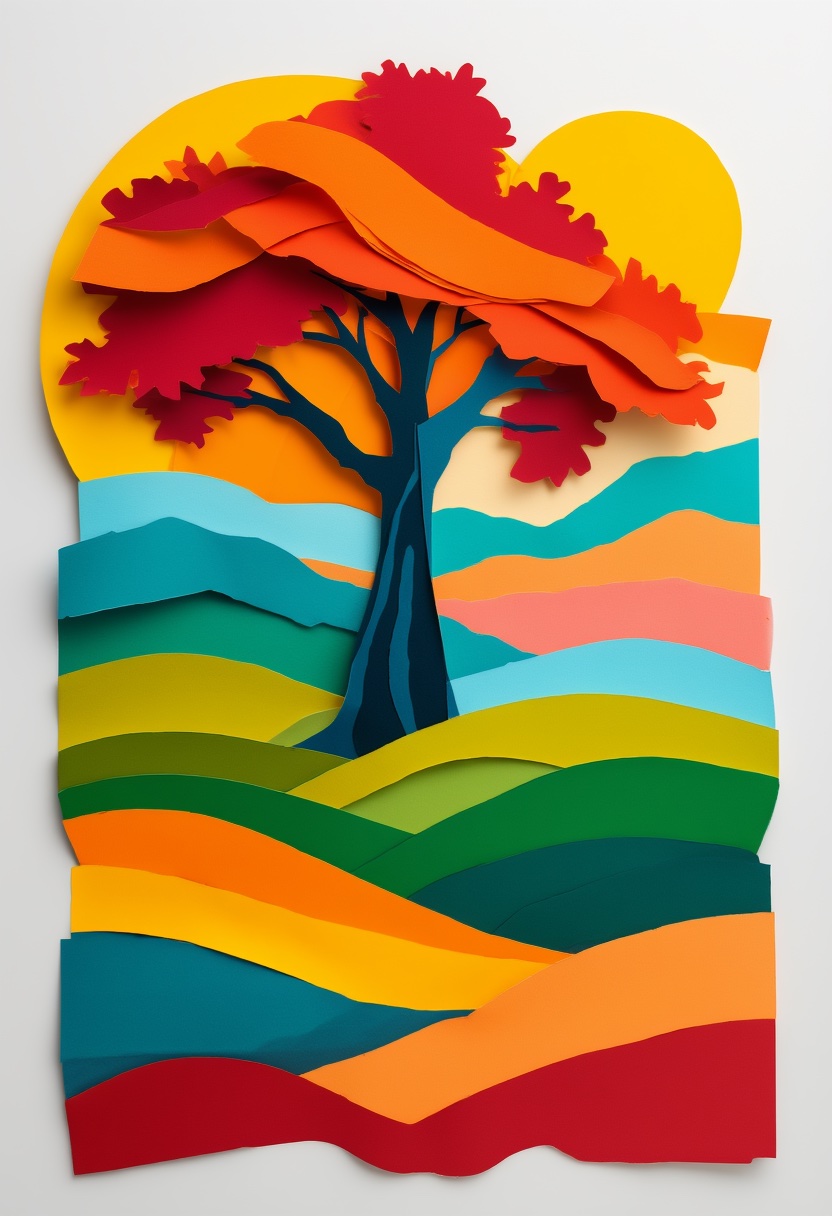 Vibrant Autumn Tree