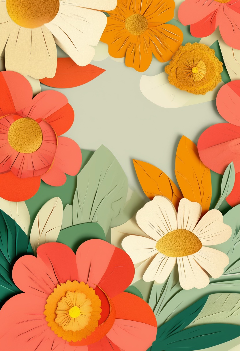 Vibrant Garden Bloom Joy
