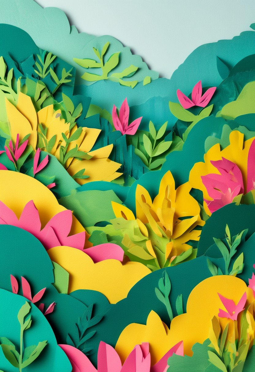 Vibrant Wildflower Meadow — Spring