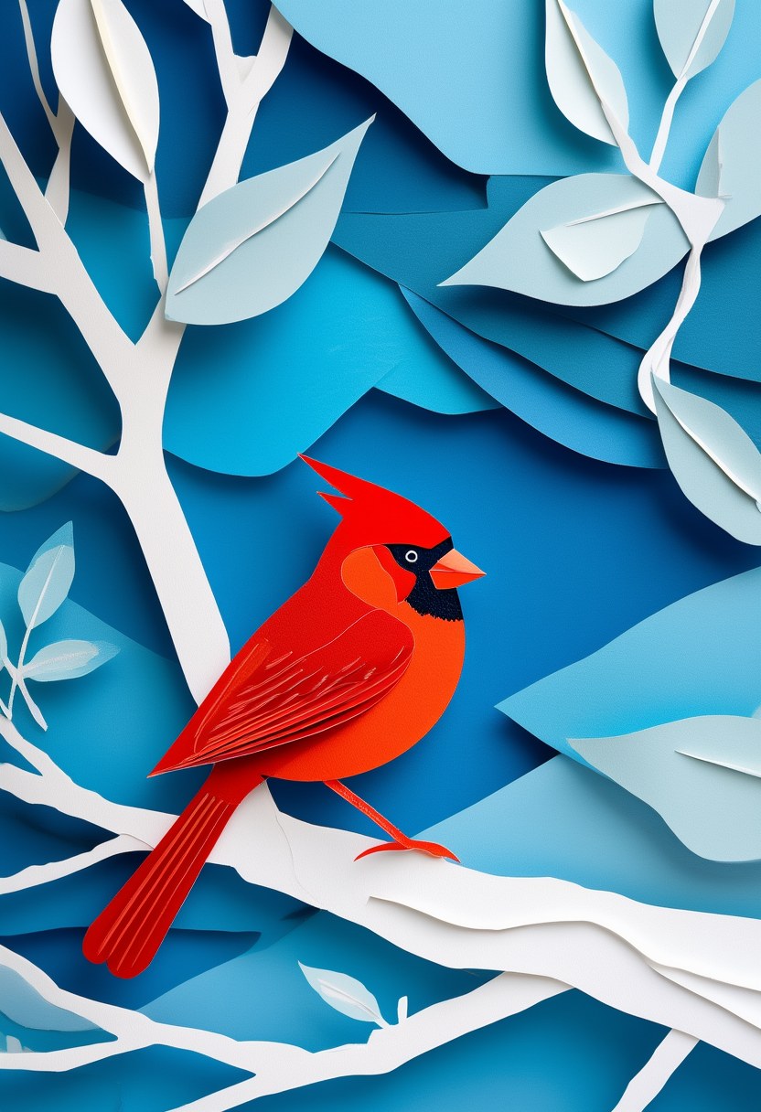 Winter Fox Forest Stroll — Winter