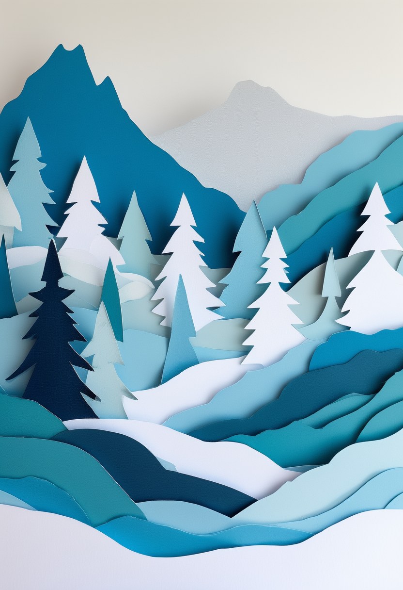 Winter Woodland Trio — Winter